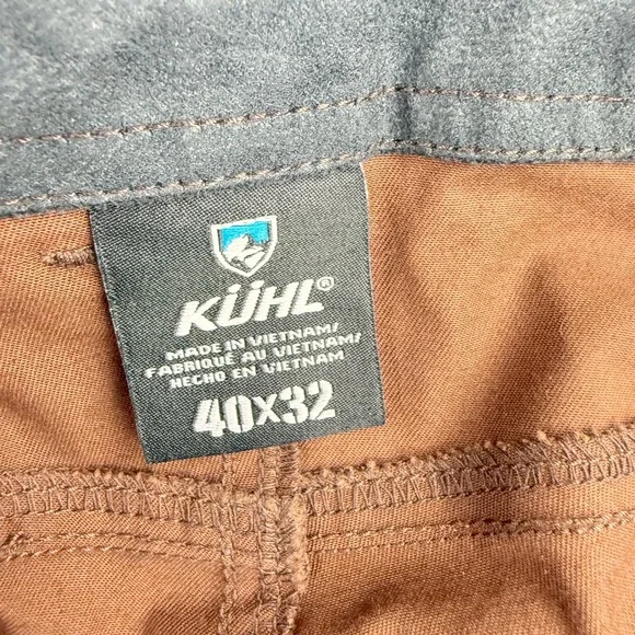 KUHL Rydr Pants Size 40x32 Lite Klassik Mens Brick Red 5320, NWT